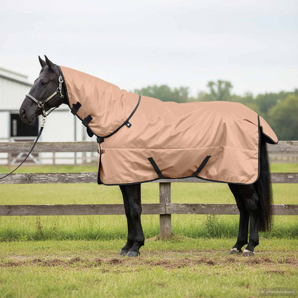 Hevospeitto Cappuccino 145 cm Polyesteri