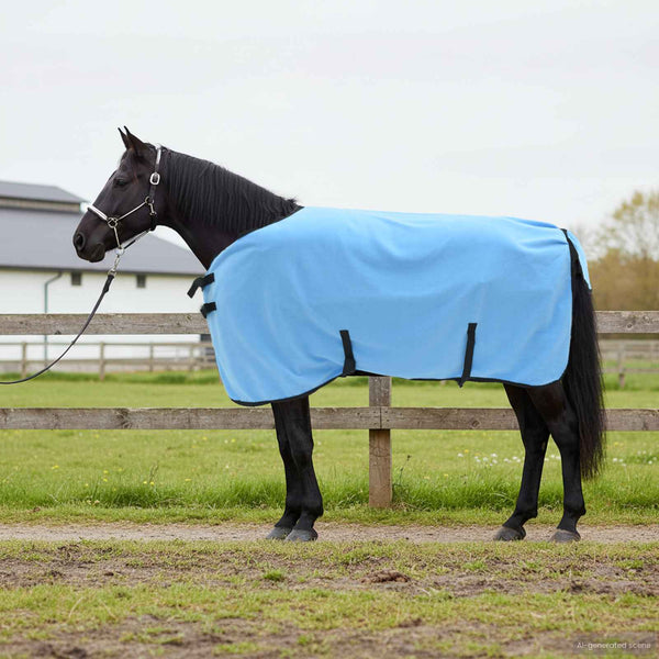 Hevospeitto Täysi Aqua 105 cm Polyesterivillaa