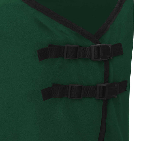 Hevospeitto Tummanvihreä 75 cm Polyesterivillaa