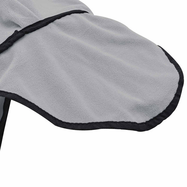 Hevospeitto Täysi vaalea harmaa ja vaaleanpunainen 125 cm