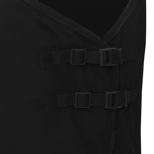 Hevospeitto Musta 75 cm Polyesterivillaa
