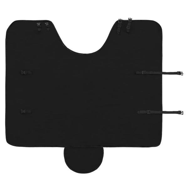 Hevospeitto Musta 115 cm Polyesterivillaa