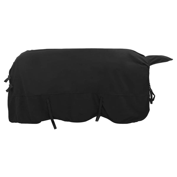 Hevospeitto Musta 125 cm Polyesterivillaa