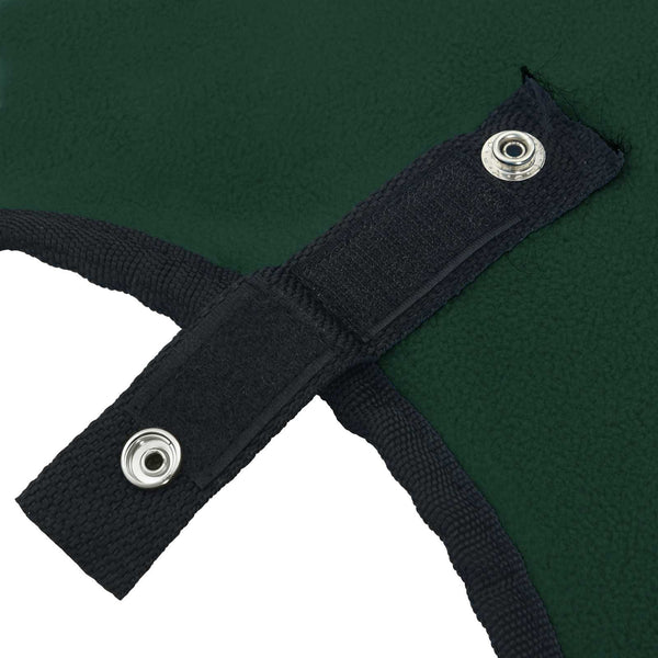 Hevospeitto Tummanvihreä 115 cm Polyesterivillaa