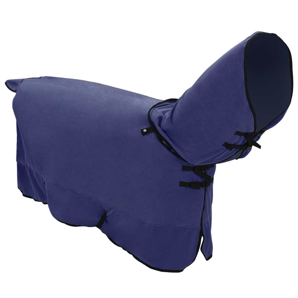 Hevospeitto Laivastonsininen 125 cm Polyesterivillaa
