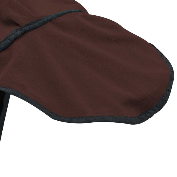 Hevospeitto Tumma ruskea 135 cm Polar fleece