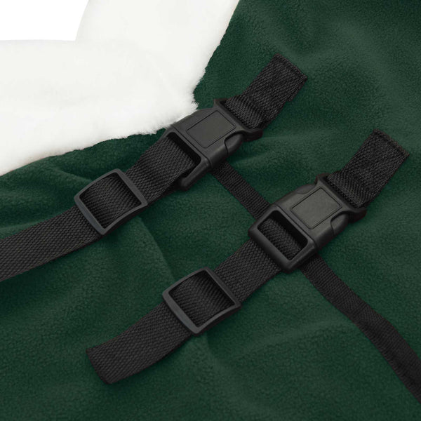 Hevospeitto Tummanvihreä 75 cm Polar fleece