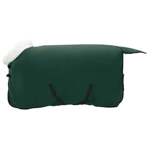 Hevospeitto Tummanvihreä 85 cm Polar fleece