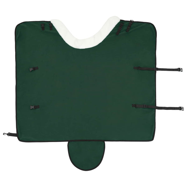 Hevospeitto Tummanvihreä 95 cm Polar fleece