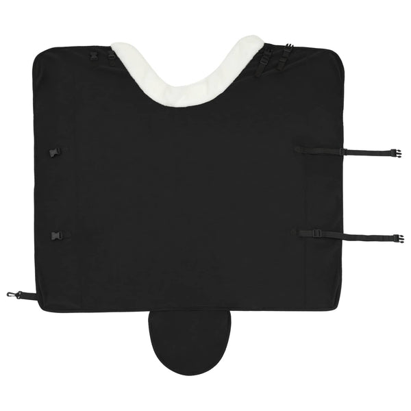 Hevospeitto Musta 145 cm Polar fleece