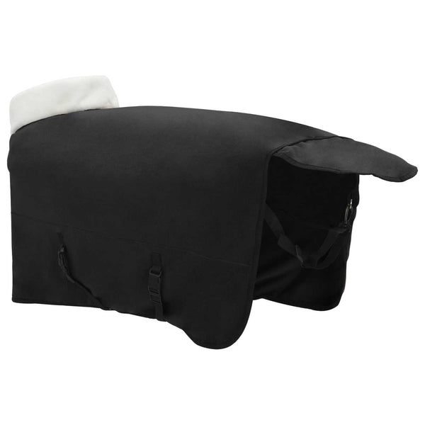 Hevospeitto Musta 155 cm Polar fleece