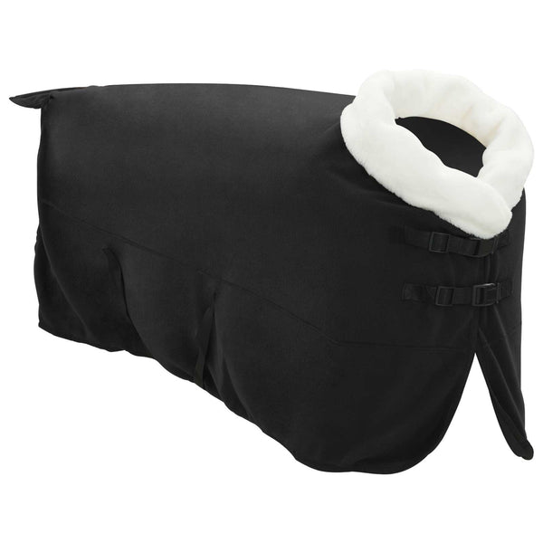 Hevospeitto Musta 165 cm Polar fleece