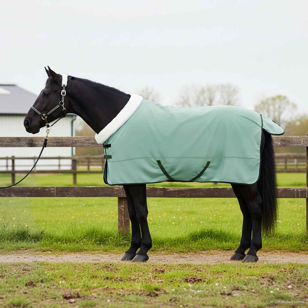 Hevospeitto Vihreä 145 cm Polar fleece