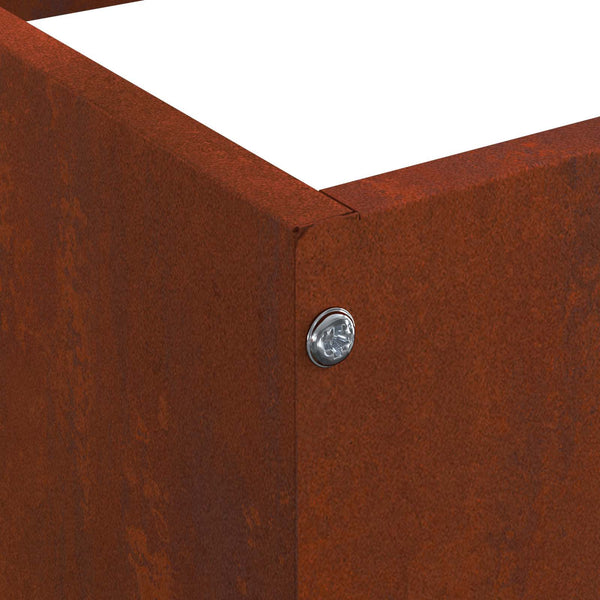 Nurmireunus 6 kpl 40 x 40 x 13 cm Ruosteinen