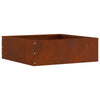 Nurmireunus 6 kpl 40 x 40 x 13 cm Ruosteinen