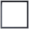 Nurmireunus 50 x 50 x 13 cm Teräs Antrasiitti