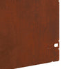 Nurmikonreunukset 10 kpl 103 x 0,05 x 22 cm Säänkestävä teräs