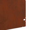 Nurmikonreunukset 30 kpl 103 x 0,05 x 22 cm Säänkestävä teräs