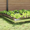 Etana-aidat 12 kpl 100 x 3,5 x 25 cm Ruostumaton teräs Hopea