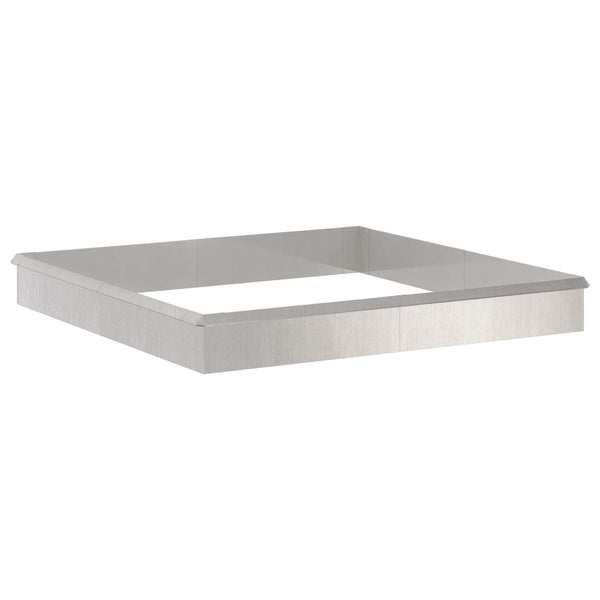 Etana-aidat 12 kpl 100 x 3,5 x 25 cm Ruostumaton teräs Hopea