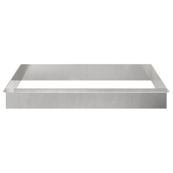 Etana-aidat 12 kpl 100 x 3,5 x 25 cm Ruostumaton teräs Hopea