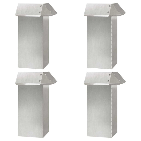 Etana-aidat 20 kpl 100 x 3,5 x 25 cm Ruostumaton teräs Hopea