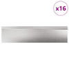 Etana-aidat 20 kpl 100 x 3,5 x 25 cm Ruostumaton teräs Hopea