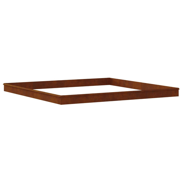 Etana-aidat 20 kpl 100 x 3,5 x 25 cm Kulunut Teräs Ruosteinen