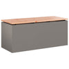 Puutarhapenkki 2 -Seater 100 x 40 x 43 cm Kulunut teräs