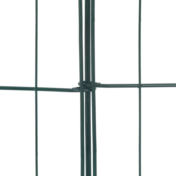 Lammikkoaitasarja 5 kpl 100 x 50 cm Teräs Vihreä