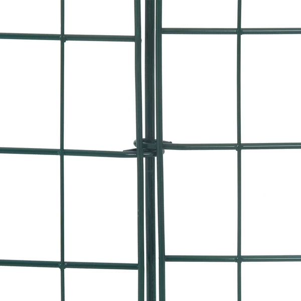 Lammikkoaitasarja 8 kpl 50 x 80 cm Teräs Vihreä
