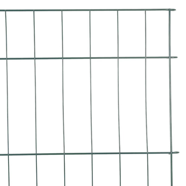 Lammikkoaitasarja 8 kpl 50 x 80 cm Teräs Vihreä