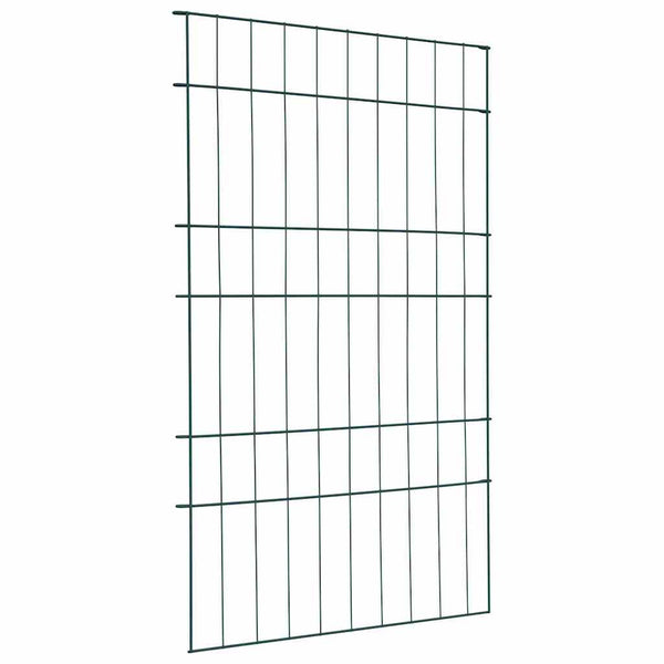 Lammikkoaitasarja 8 kpl 50 x 80 cm Teräs Vihreä