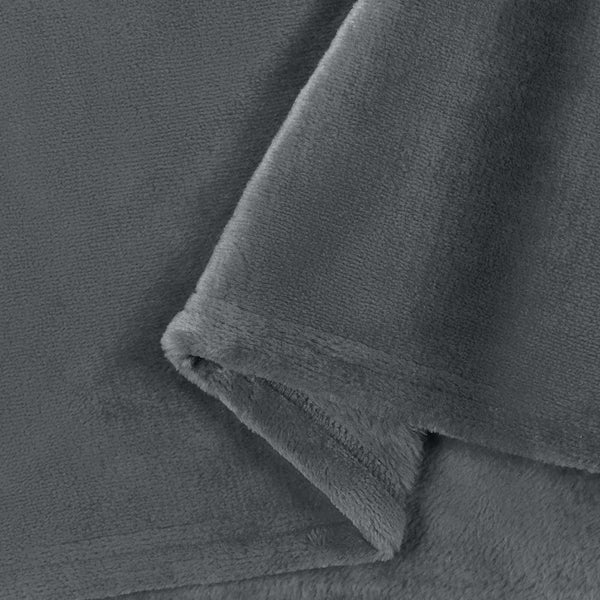 Heittopeitto Tummanharmaa 220 x 240 cm 1.37 kg Fleese