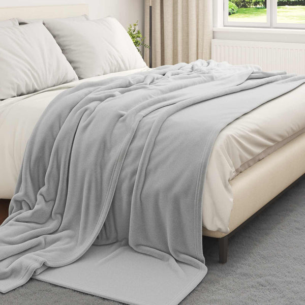 Heittopeitto Harmaa 220 x 240 cm 1.37 kg Fleese