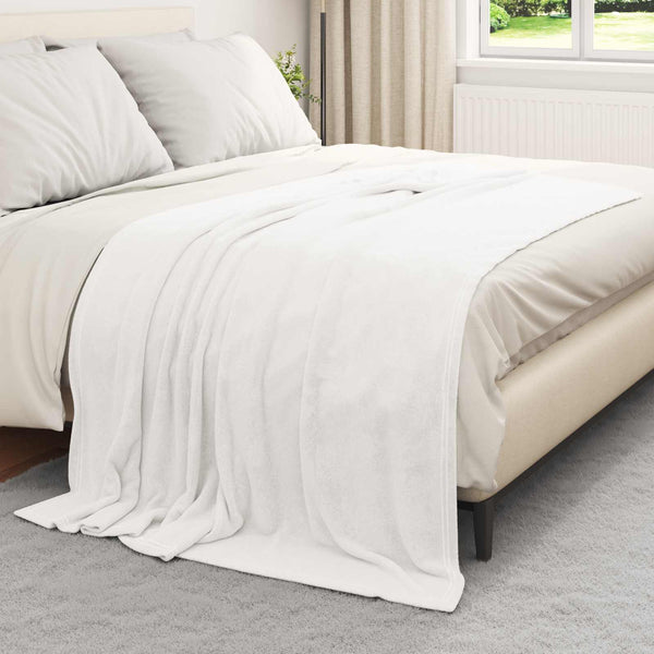 Heittopeitto valkoinen 5FT King Size 0.78 kg Fleese