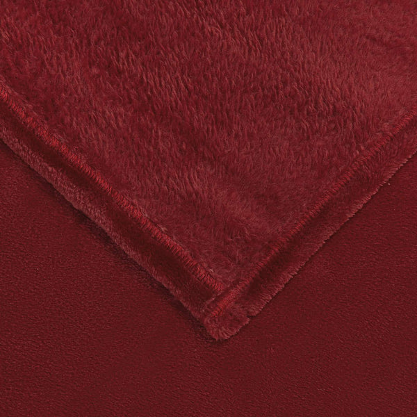 Heittopeitto Bordeaux punainen 5FT King Size 0.78 kg Fleese