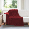 Heittopeitto Bordeaux punainen 5FT King Size 0.78 kg Fleese