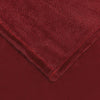 Heittopeitto Bordeaux punainen 220 x 240 cm 1.37 kg Fleese