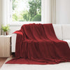 Heittopeitto Bordeaux punainen 220 x 240 cm 1.37 kg Fleese