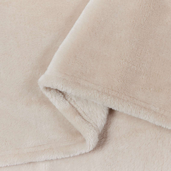 Heittopäällys 6 kpl Beige 220 x 240 cm 8.23 kg Fleese