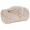 Heittopäällys 6 kpl Beige 220 x 240 cm 8.23 kg Fleese