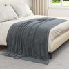 Heittopäällys 6 kpl Tummanharmaa 5FT King Size 4.68 kg Fleese
