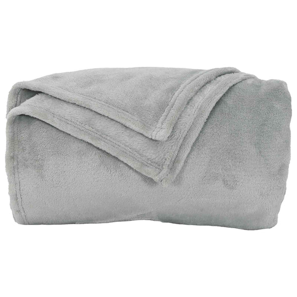 Heittopäällys 6 kpl Harmaa 5FT King Size 4.68 kg Fleese