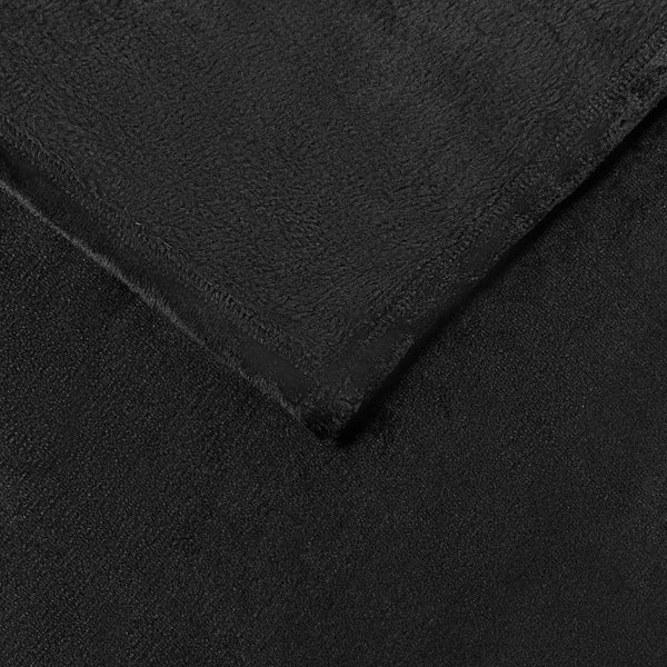 Heittopäällys 6 kpl Musta 5FT King Size 4.68 kg Fleese