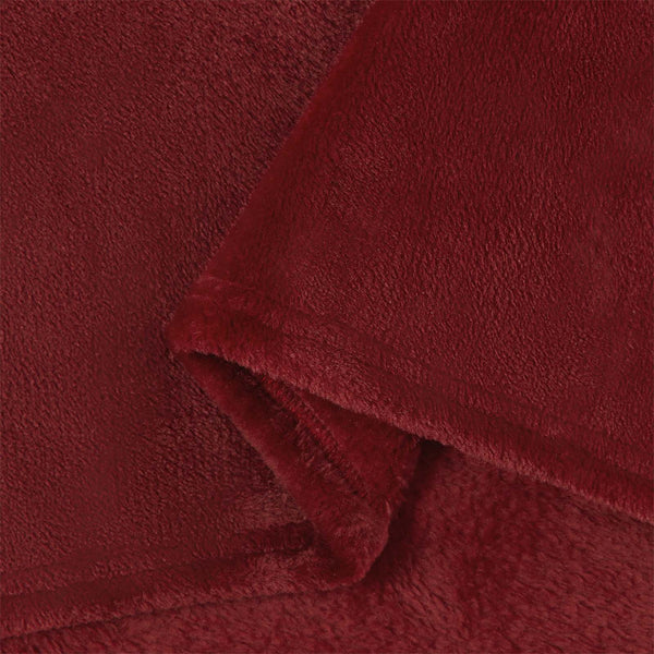 Heittopäällys 6 kpl Bordeaux punainen 240 x 270 cm 10.11 kg