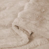 Heittopeitto Beige 150 x 130 cm 0.45 kg Fleese