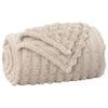 Heittopeitto Beige 150 x 130 cm 0.45 kg Fleese
