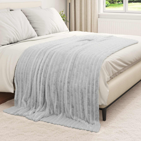 Heittopeitto Harmaa 200 x 150 cm 0.8 kg Fleese