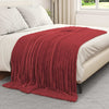 Heittopeitto Bordeaux punainen 200 x 150 cm 0.8 kg Fleese